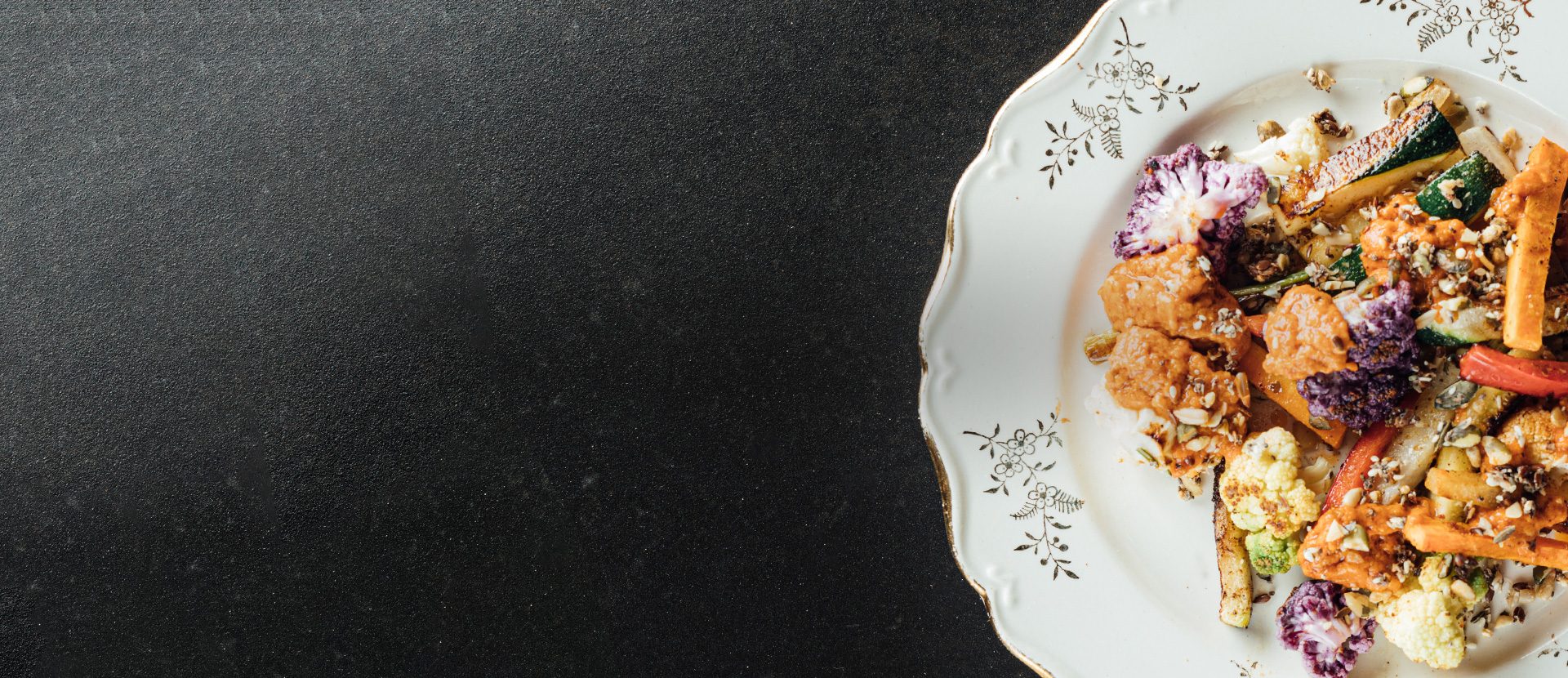 Pečená zelenina s orientálním dipem